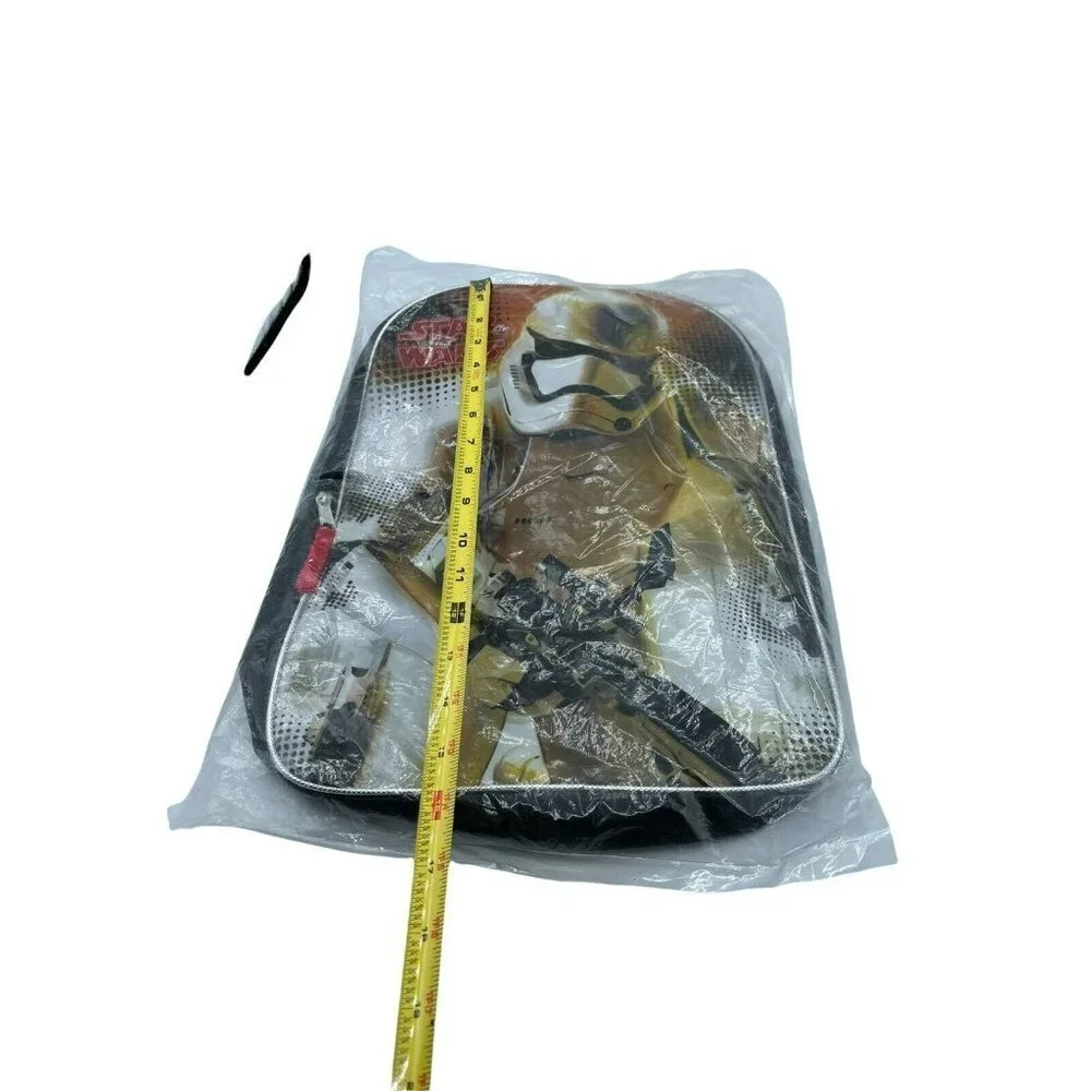 Disney The Force Awakens Storm Trooper Star Wars Bookbag NWT NEW SEALED Kids